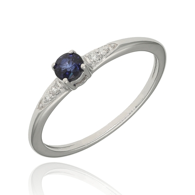 Fehér arany gyűrű 52-es méret (M900/SA-52)